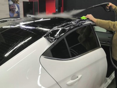 Оклейка крыши Hyundai Elantra 4D Sed