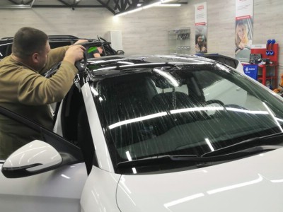 Оклейка крыши Hyundai Elantra 4D Sed