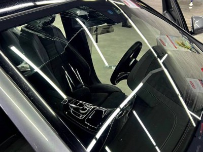 Перетонировка задней полусферы пленкой Llumar 05% Mercedes E-Class W213