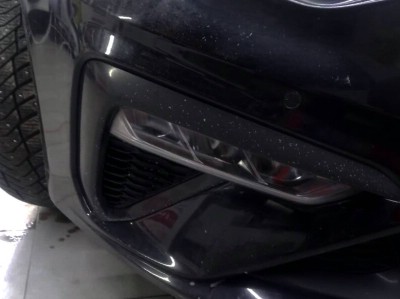 Полировка и бронирование фар на автомобиле Kia Optima