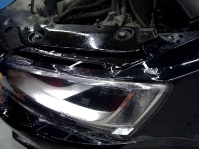 Полировка и бронирование фар на Volkswagen Jetta