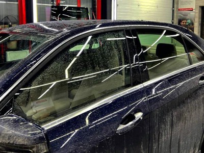 Растонирование задней полусферы Mercedes E-Class W212