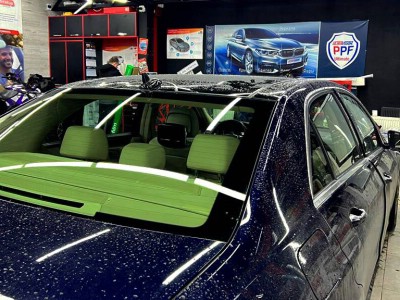 Растонирование задней полусферы Mercedes E-Class W212