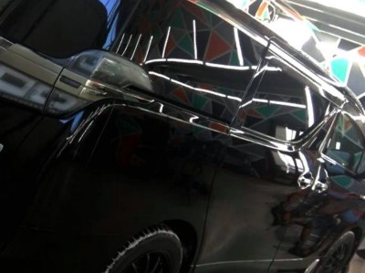 Ремонт скола на лобовом стекле Toyota Vellfire 2017-2023