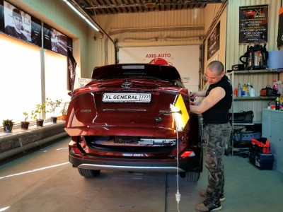 Ремонт вмятин без покраски