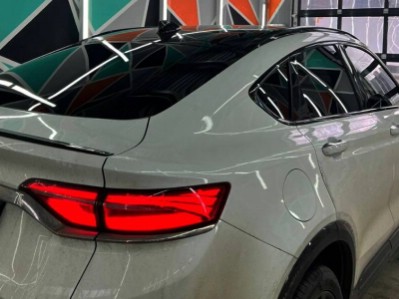 Тонирование 05% и передних стекол 50% Geely Tugella