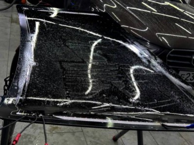 Тонирование и замена заднего стекла Audi A4