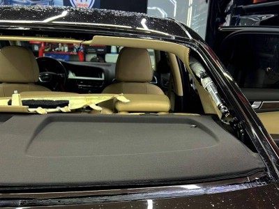 Тонирование и замена заднего стекла Audi A4