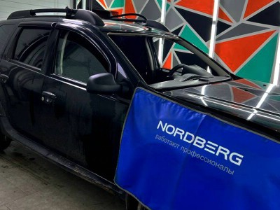 Тонирование лобового 35% и передних стекол 05% Renault Duster