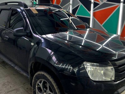 Тонирование лобового 35% и передних стекол 05% Renault Duster