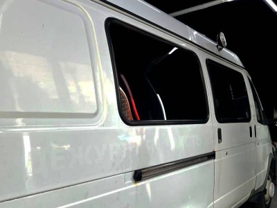 Тонирование лобового стекла 35% и передних стекол 05% Газель