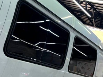 Тонирование лобового стекла 35% и передних стекол 05% Газель