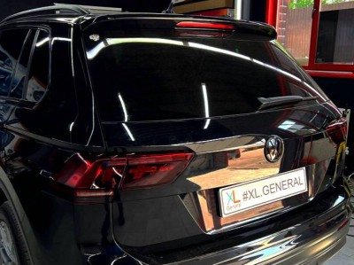 Тонирование передней и задней оптики Volkswagen Tiguan