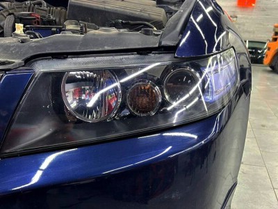 Тонирование передней оптики Honda Accord