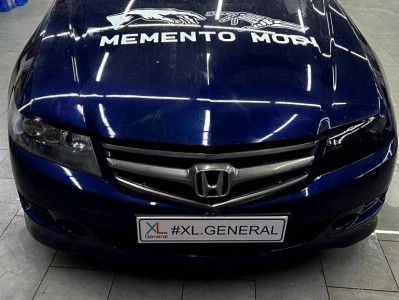 Тонирование передней оптики Honda Accord