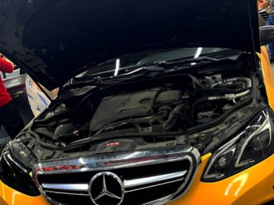 Тонирование передней оптики Mercedes E-Class W 212