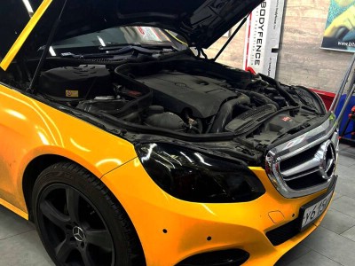 Тонирование передней оптики Mercedes E-Class W 212