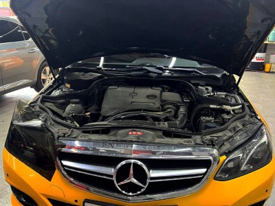 Тонирование передней оптики Mercedes E-Class W 212