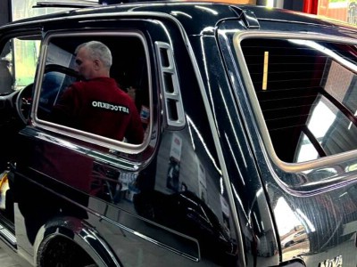 Тонирование передних стекол 50% NIVA Legend