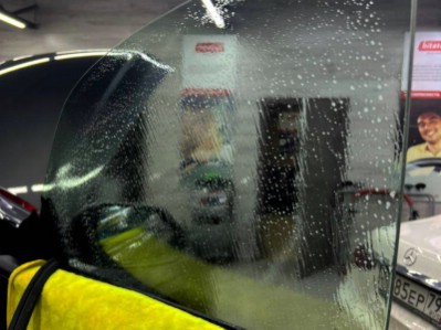 Тонирование передних стёкол и затемнение передней оптики Audi Q8