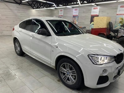 Тонирование всего остекления автомобиля BMW X4 F26 5D Ranger 2014-