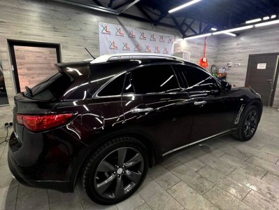 тонирование всех стекол 05% и лобовое 15% Infiniti FX