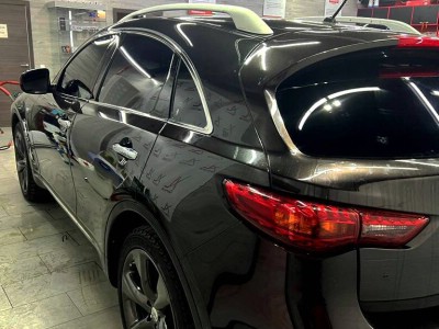 тонирование всех стекол 05% и лобовое 15% Infiniti FX
