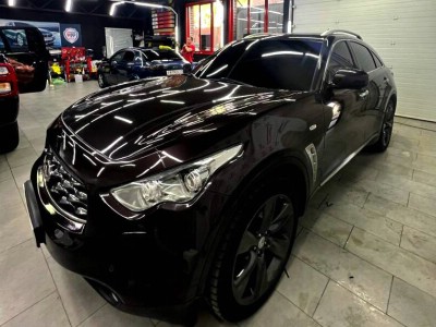 тонирование всех стекол 05% и лобовое 15% Infiniti FX