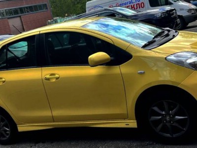 Тонирование всех стекол атермальной пленкой Toyota Yaris