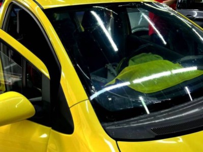 Тонирование всех стекол атермальной пленкой Toyota Yaris