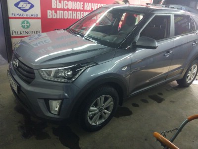 Тонирование задней части Hyundai CRETA 5дв.2014-