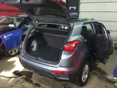 Тонирование задней части Hyundai CRETA 5дв.2014-