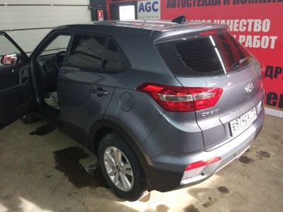 Тонирование задней части Hyundai CRETA 5дв.2014-