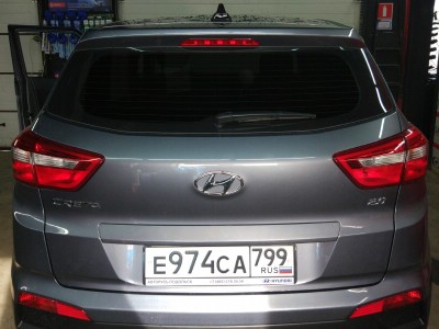 Тонирование задней части Hyundai CRETA 5дв.2014-