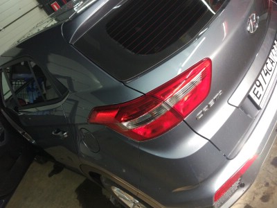 Тонирование задней части Hyundai CRETA 5дв.2014-