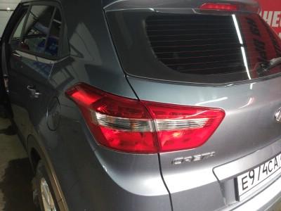 Тонирование задней части Hyundai CRETA 5дв.2014-