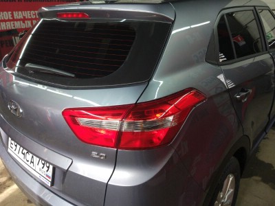 Тонирование задней части Hyundai CRETA 5дв.2014-