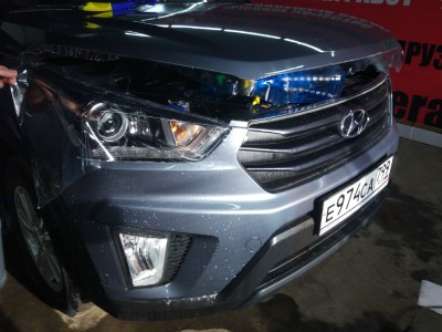 Тонирование задней части Hyundai CRETA 5дв.2014-
