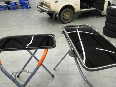 Тонирование задней полусферы ВАЗ 2121 (НИВА)