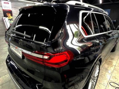 Тонирование задней полусферы 05% BMW X7