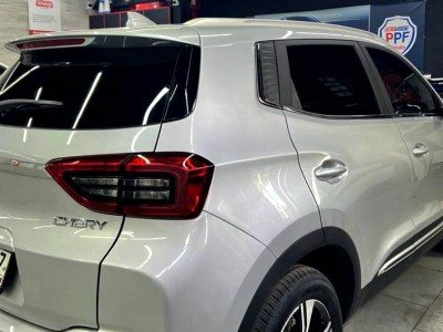 Тонирование задней полусферы 05% и передних стекол 35% CHERY TIGGO 4Pro