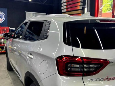 Тонирование задней полусферы 05% и передних стекол 35% CHERY TIGGO 4Pro