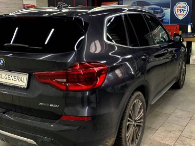Тонирование задней полусферы 5% BMW X3
