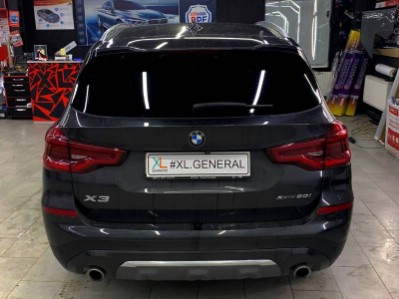 Тонирование задней полусферы 5% BMW X3
