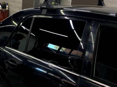 Тонирование задней полусферы 5% Nissan Tiida