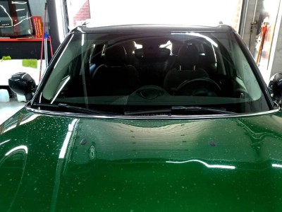 Тонирование задней полусферы 5% SUNCONTROL на автомобиле MINI CLUBMEN