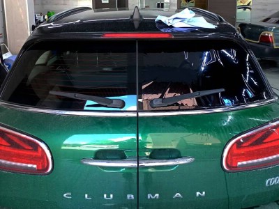 Тонирование задней полусферы 5% SUNCONTROL на автомобиле MINI CLUBMEN