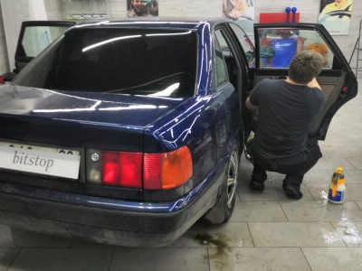 Тонирование задней полусферы Audi 100 IV (A6 I) 12.1990-04.1997(45-кузов)