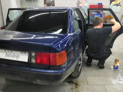 Тонирование задней полусферы Audi 100 IV (A6 I) 12.1990-04.1997(45-кузов)
