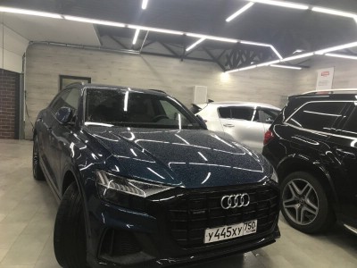 Тонирование задней полусферы Audi Q8 